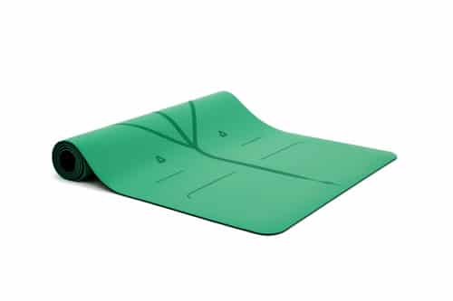 Yoga Mat Liforme Green rolled